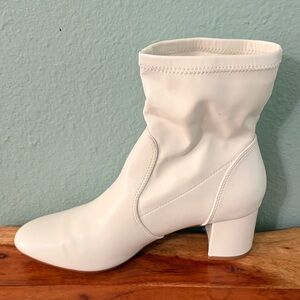 White Ankle Boots